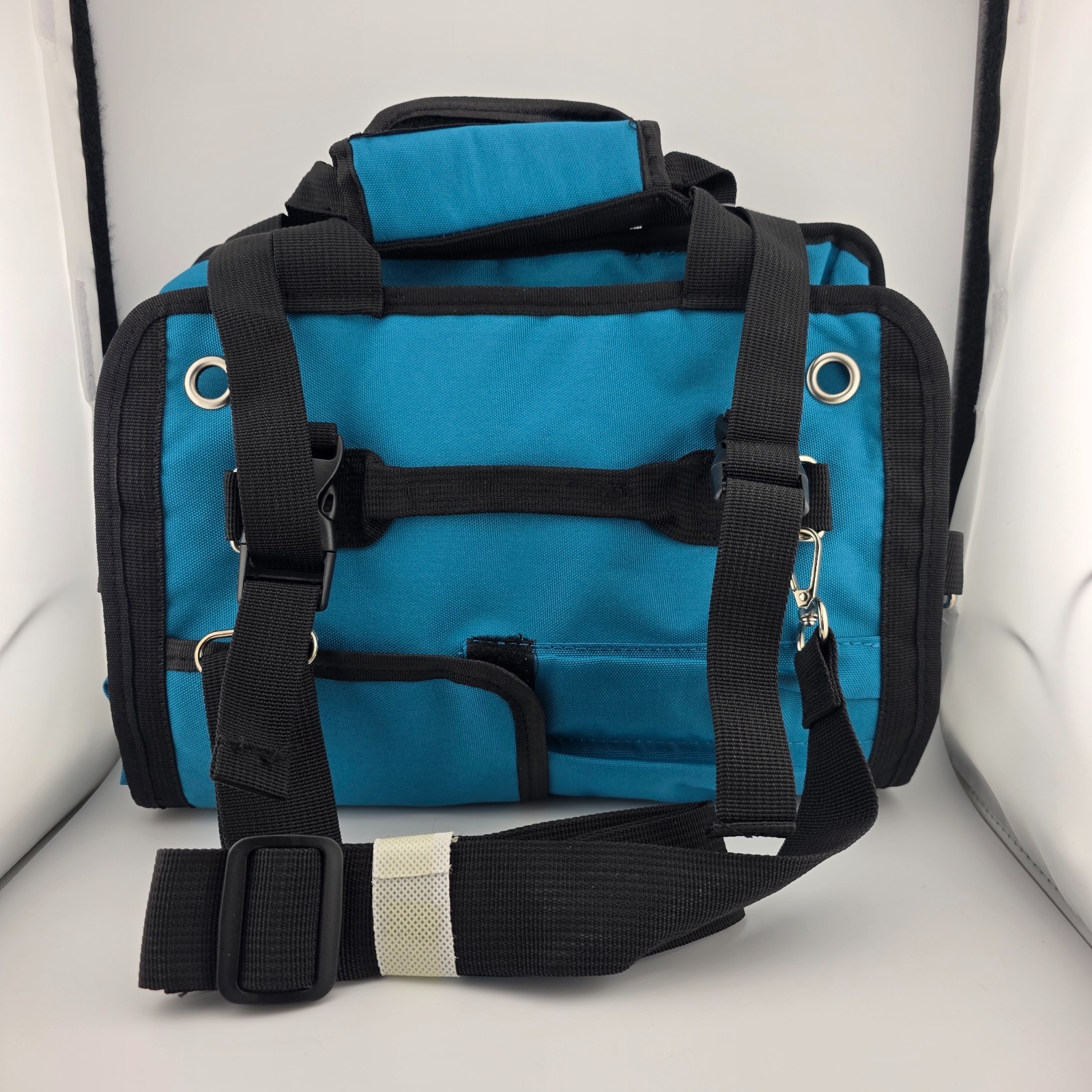Verdance Oasis Blue Canvas Water Resistant Garden Tool Bag 19 x 12.5 in – NEW