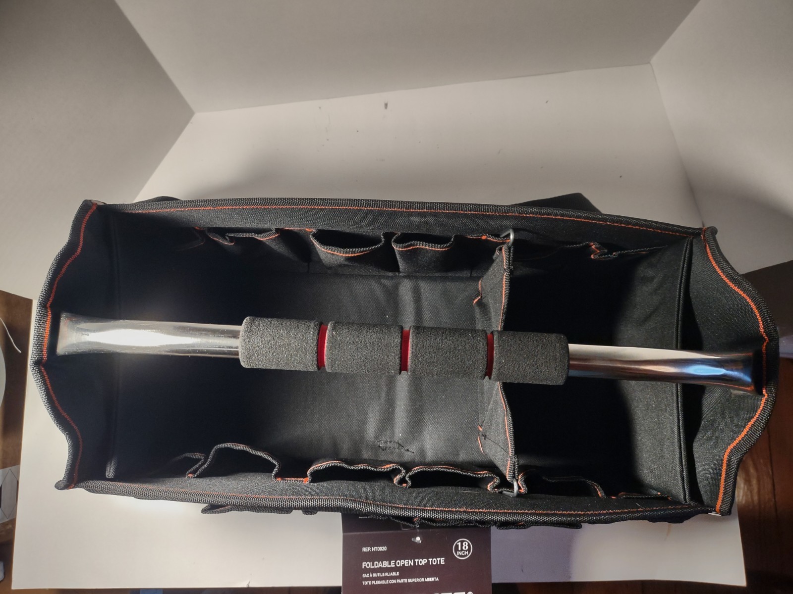 Hautmec 18 inch Open Top Folding Nylon Tool Bag – Unused with Tags
