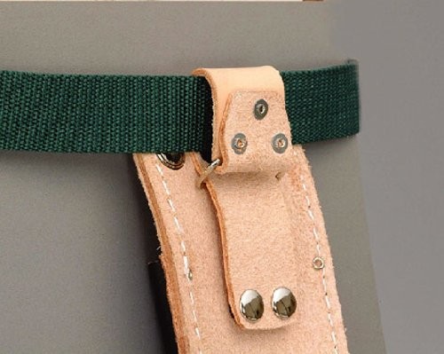 KOZUCHI Pruning Shears Case Vegetable-Tanned Leather Slide Hook Button Closure