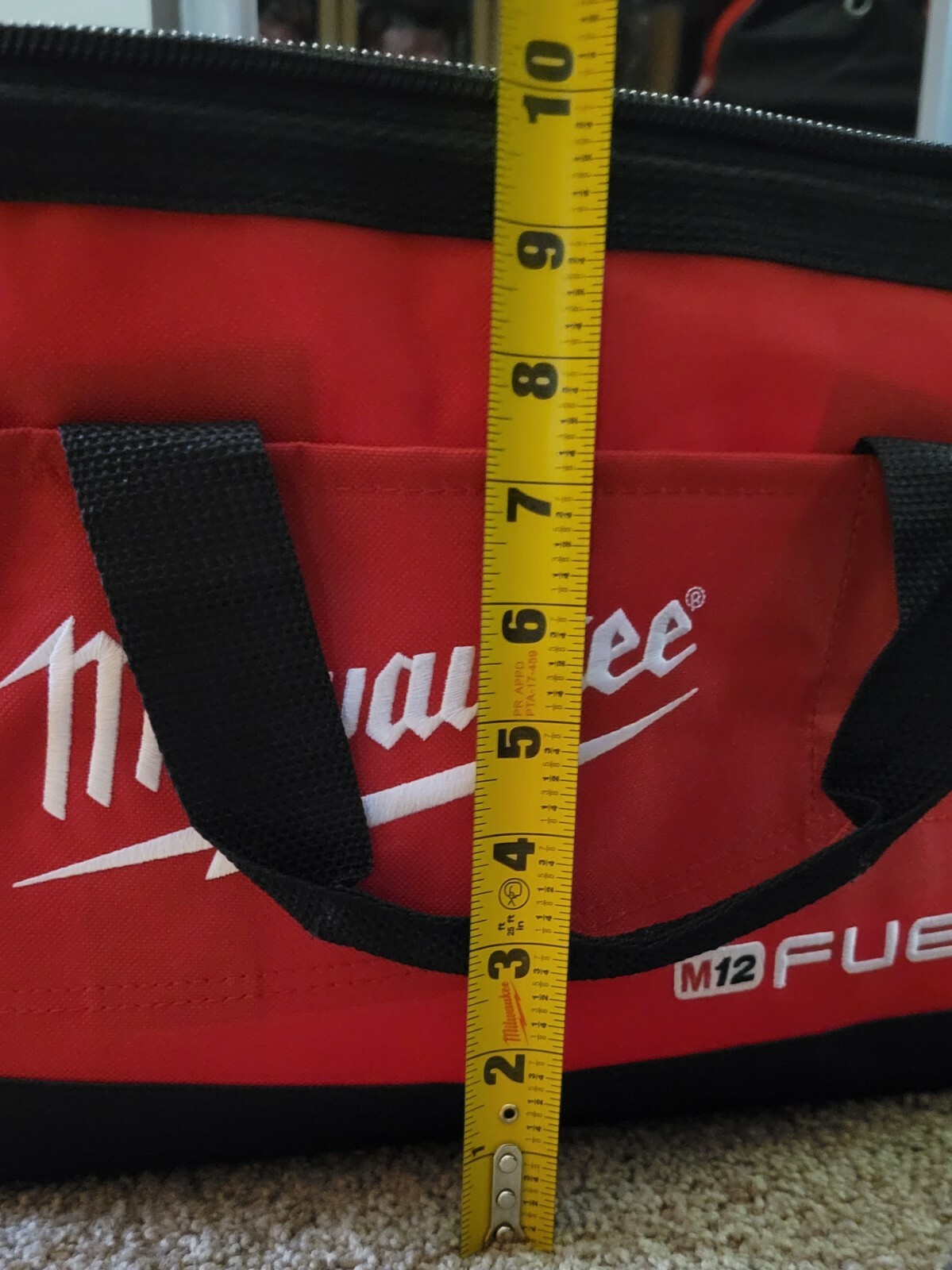 10x New Milwaukee Fuel M12 13″ Heavy Duty Contractors Tool Bag 13″ x 9″ x 10″