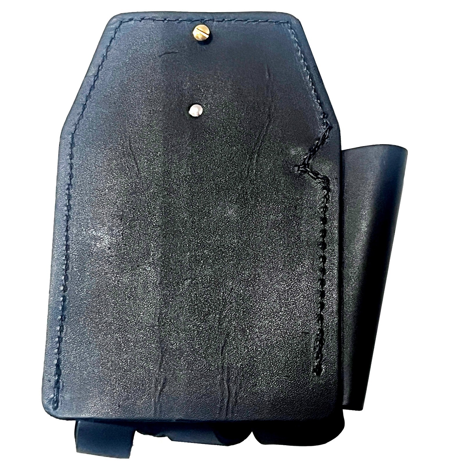 42266-BL Buckingham, 5 Tool Pocket & Knife Snap Black Leather 10″x11″ Pouch