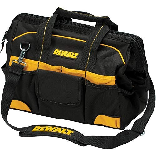 DeWalt DG5543 Tradesman Heavy Duty 16″ Tool Bag 33 Pockets, Reinforced Handles