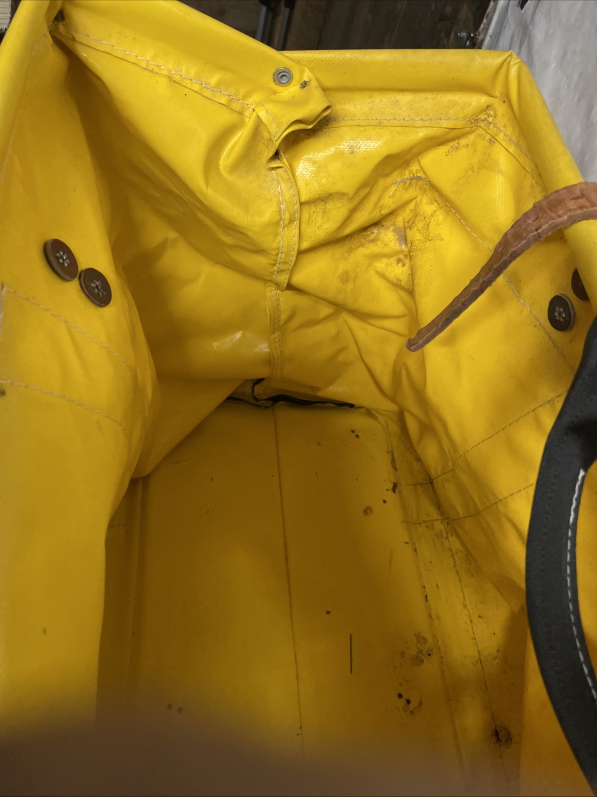 Bashlin Industries Yellow Vinyl Waterproof Tool Bag Extra Large 11DC