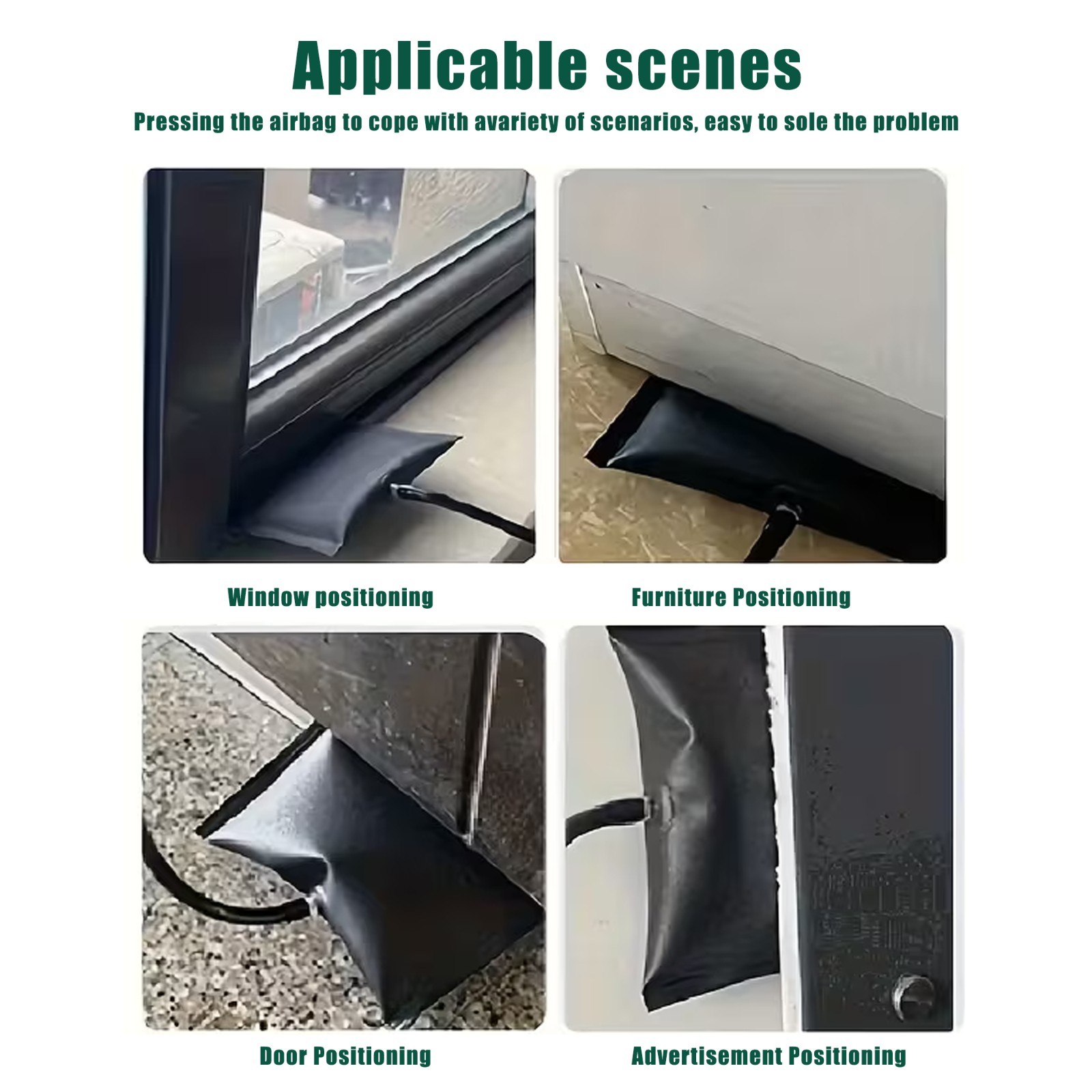 Portable Air Wedge Pump Bag for Door Window Leveling Installation Tool