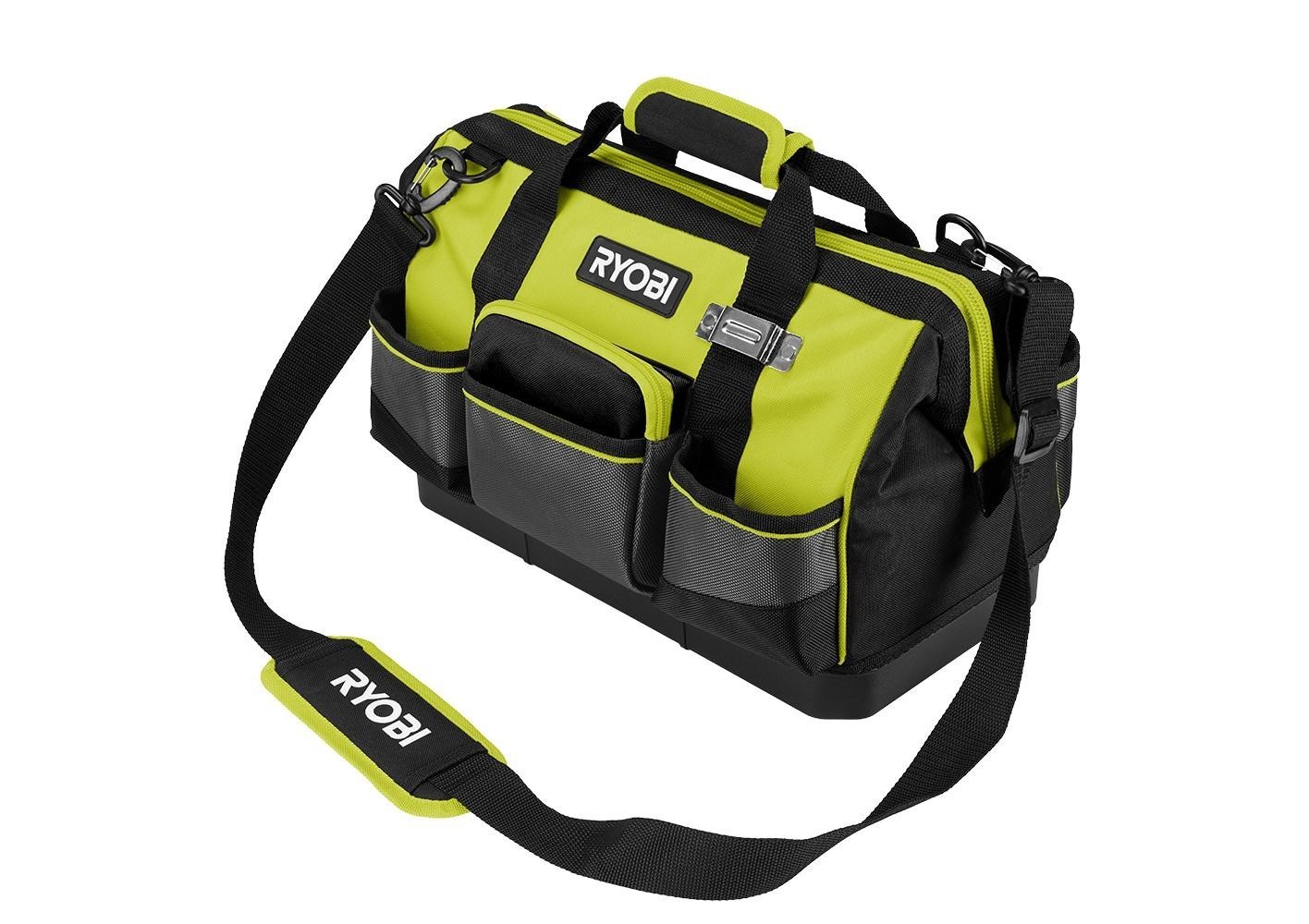 NEW Ryobi STS603 16″ Soft Sided Tool Bag With Shoulder Strap For Easy Carrying