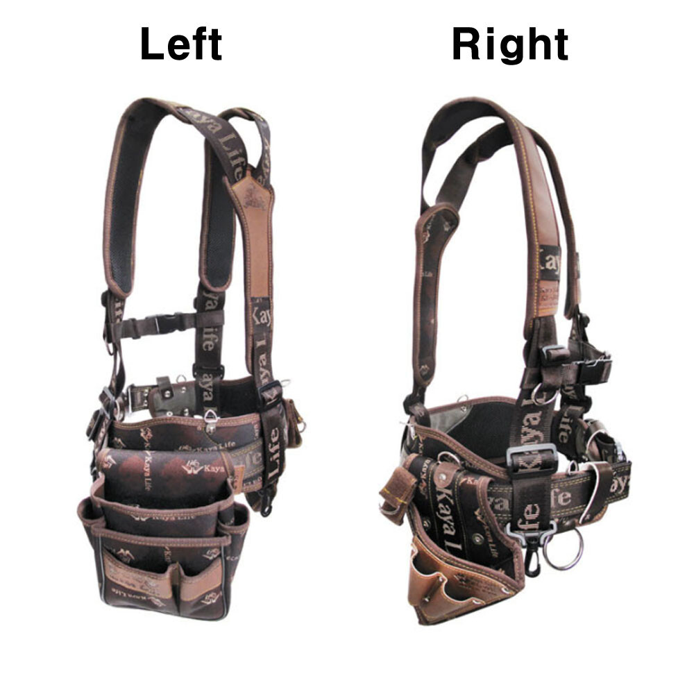 [Express] Kaya life KL-600 Work Tool Suspender Belt Set Drill Pouch Holder