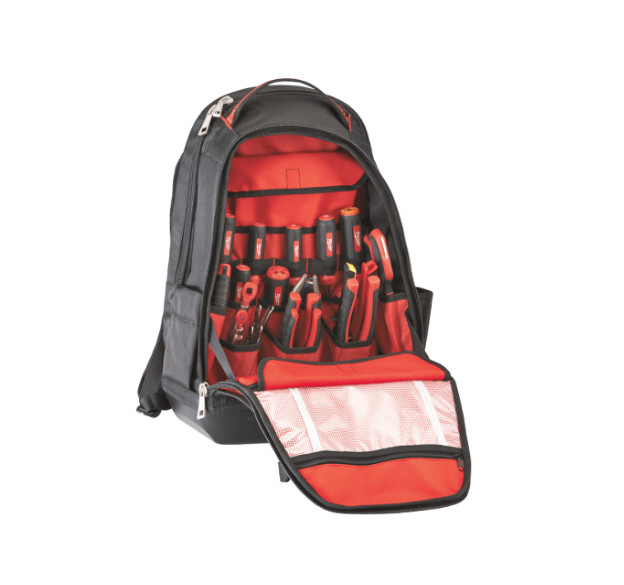 Milwaukee 48-22-8200 Jobsite Backpack Tool Bag 35 Pocket Laptop Storage