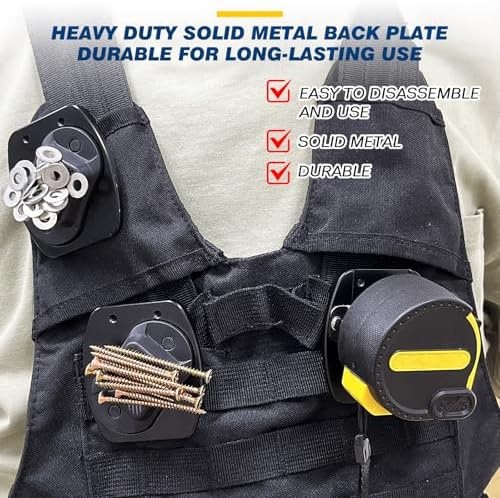 Magnetic Tool Holder for Belt, Strong Magnet Tool Clip for Men, for Dad, Heav…
