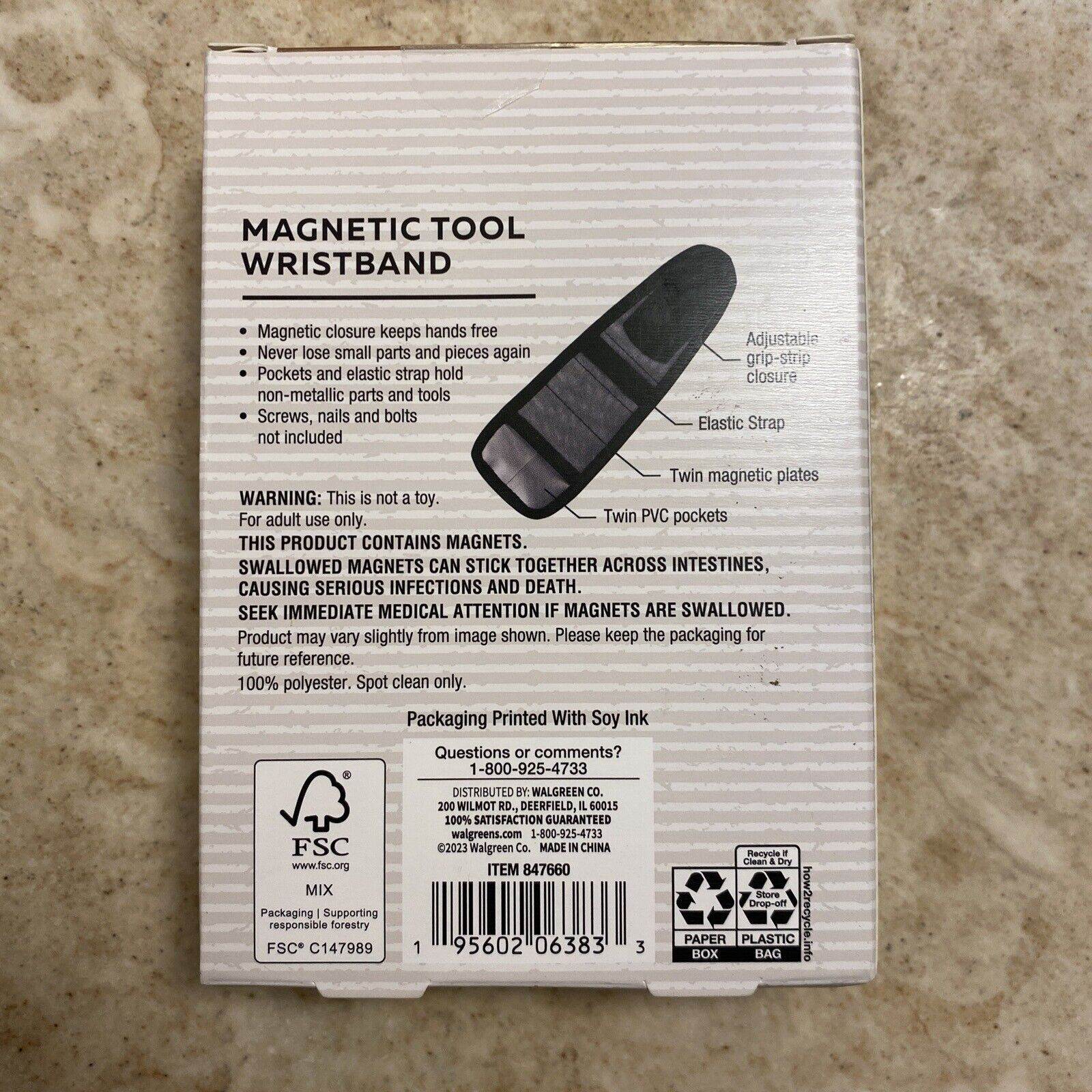 Modern Expressions Magnetic Tool Wristband