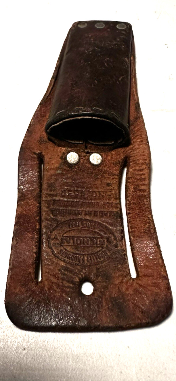 Nicholas Utility Knife Lined Sheath 453R Construction Pouch