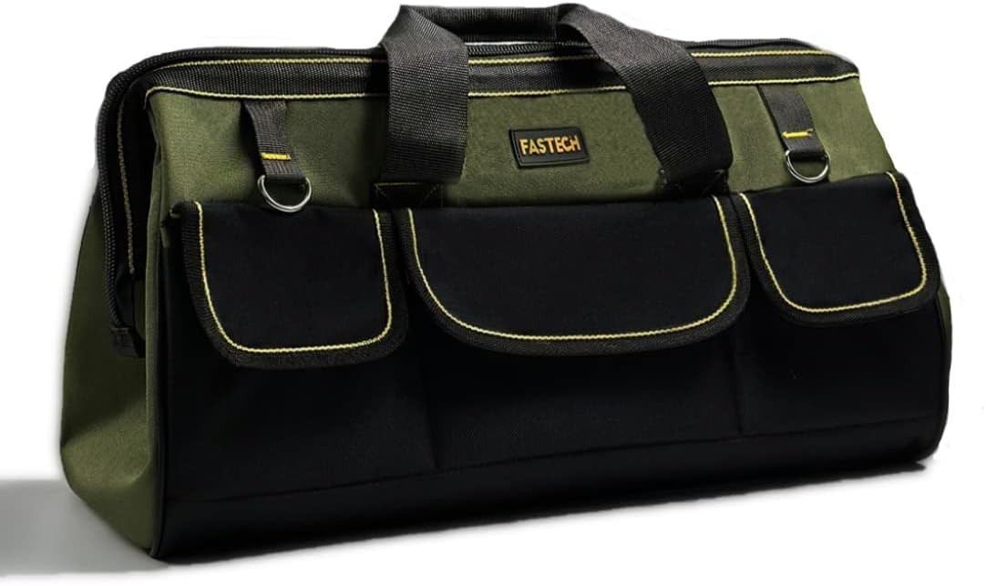 Wide Mouth Tool Bag with Waterproof Base – 20 Inch