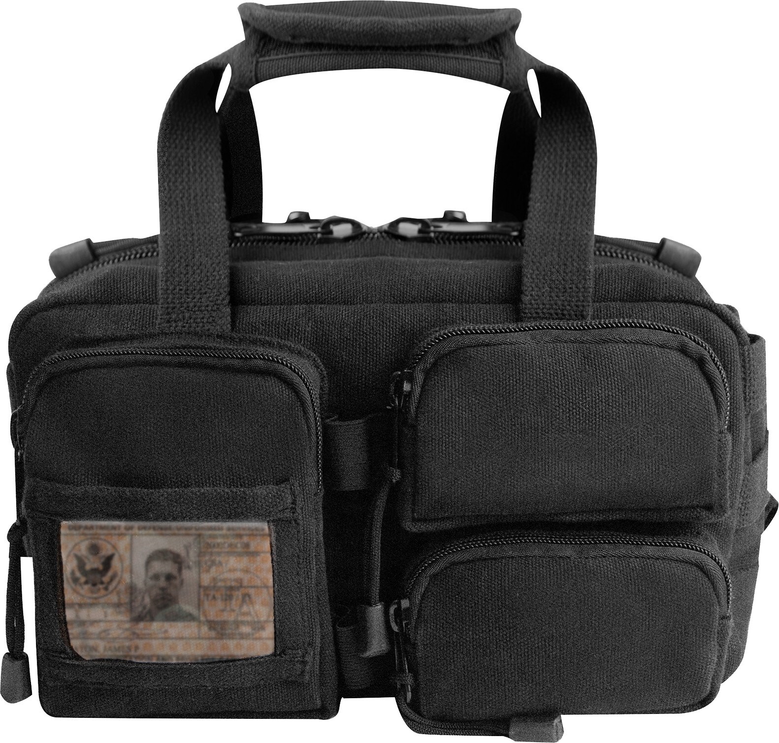 Rothco Black Tactical Tool Bag Heavy Duty Cotton Canvas Work Tools Mechanics Bag