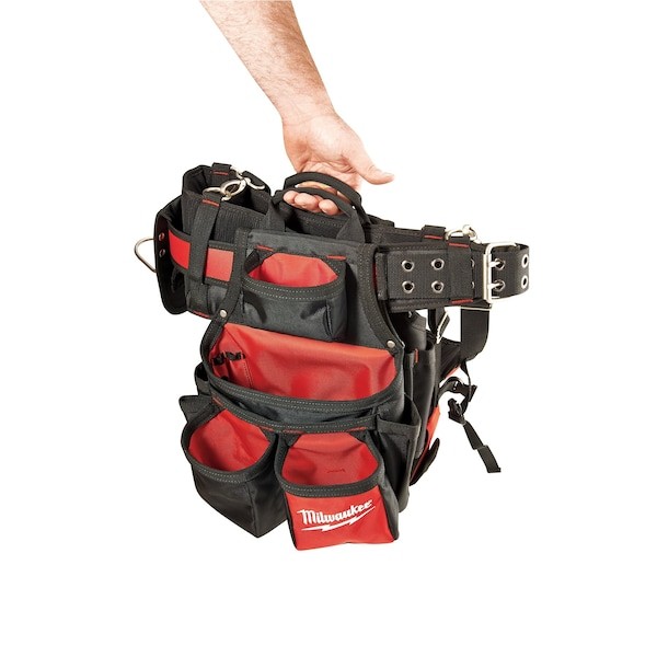 Milwaukee Tool 48-22-8120 Contractor Work Belt W/ Suspension Rig