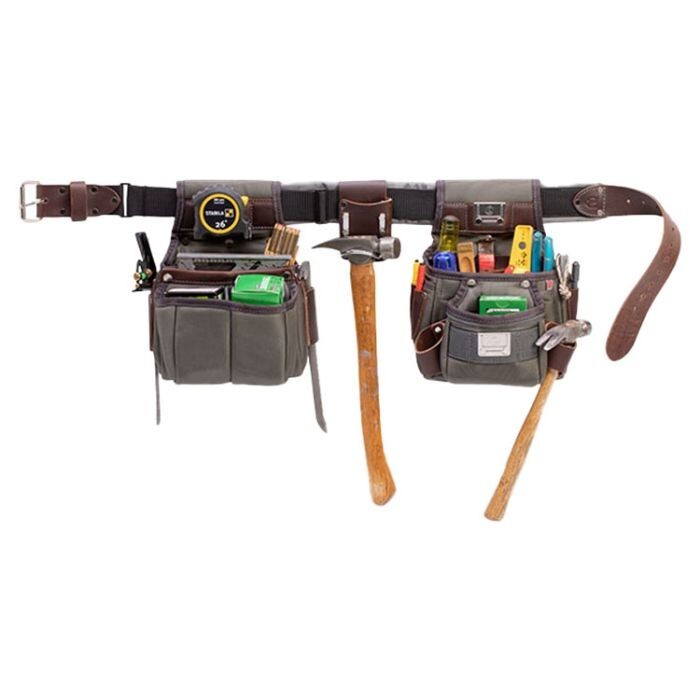 Veto Pro Pac Builder Tool Belt Padded Leather & Nylon Adjustable