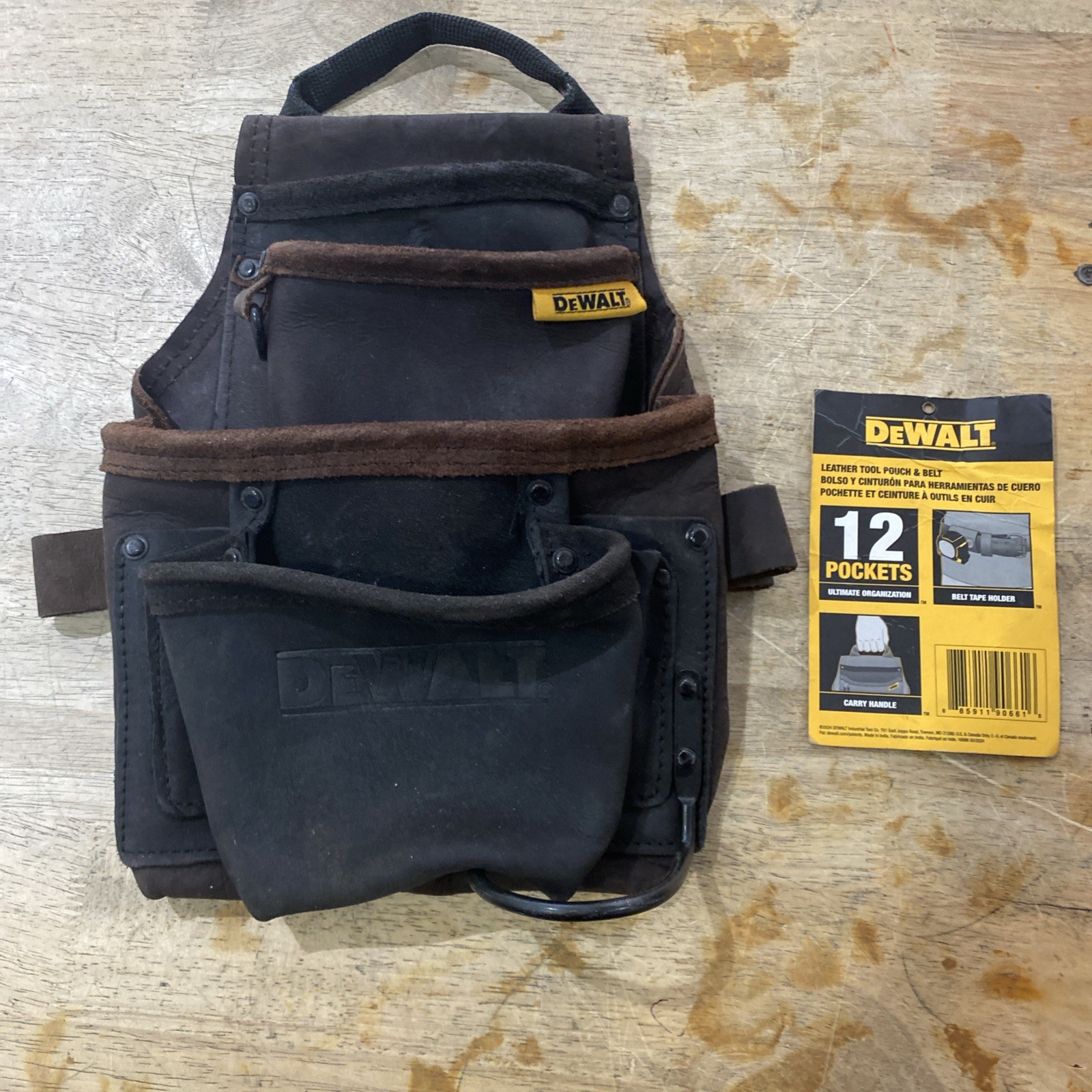 DEWALT Leather Pouch W/Belt