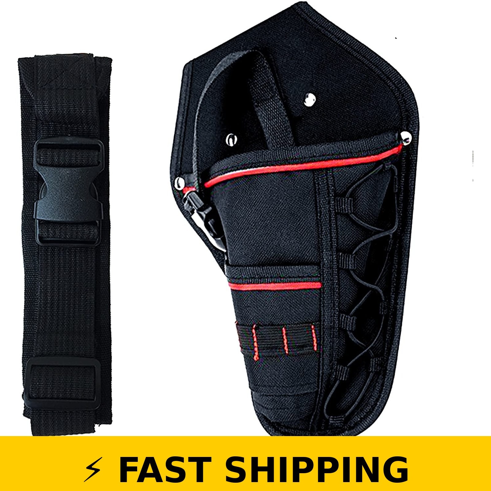 LYTIVAGEN 30cm Heavy-Duty Impact Drill Holster – Portable Tool Pouch