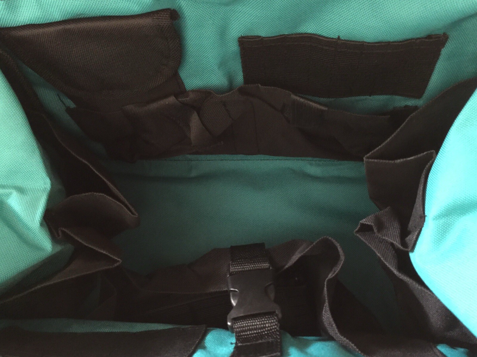 NWOT Makita Tool Bag W/ Shoulder Strap Blue Black 15”X8”X10” With Inner Pockets
