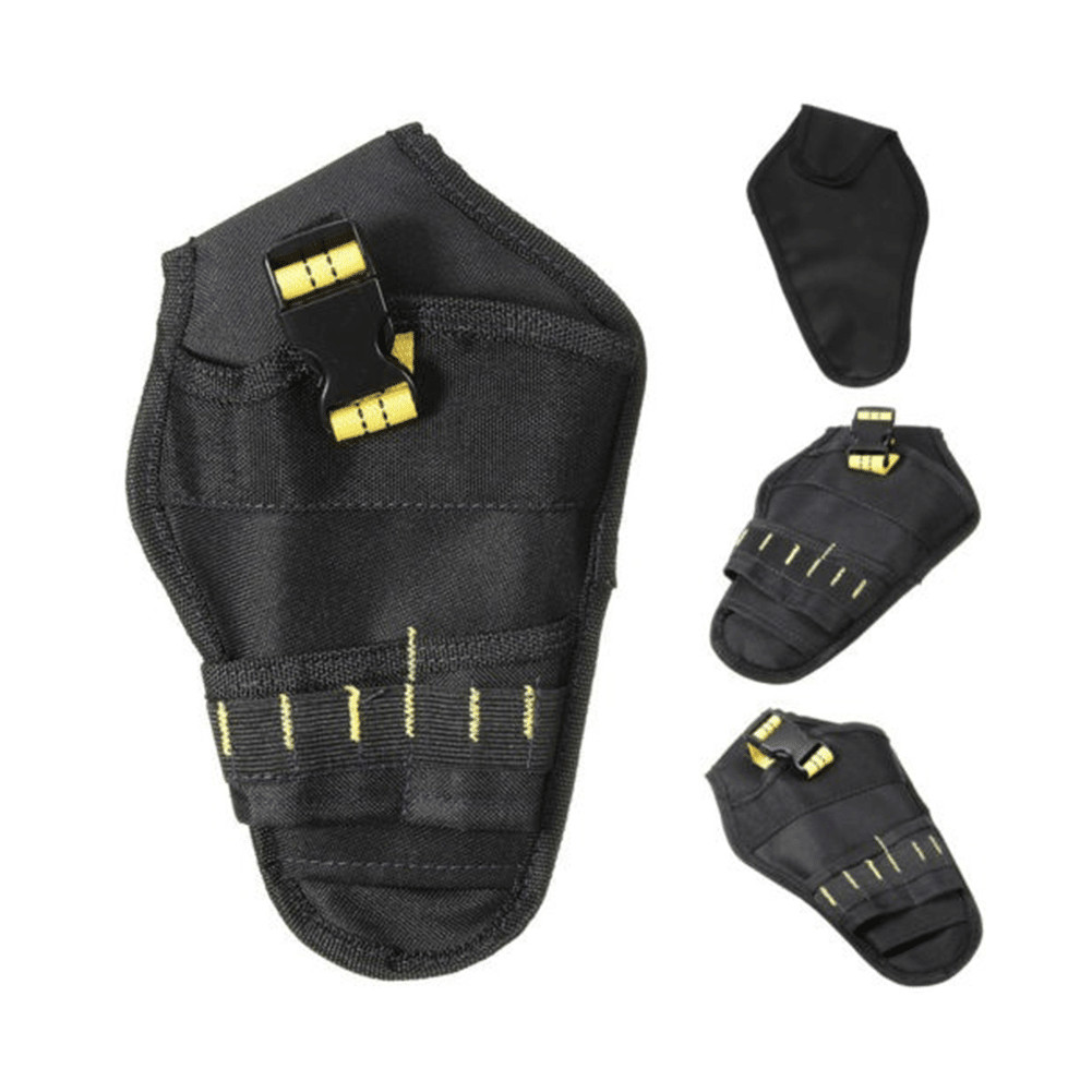 Durable Drill Holster with Multi-Pocket Tool Belt for Easy Access