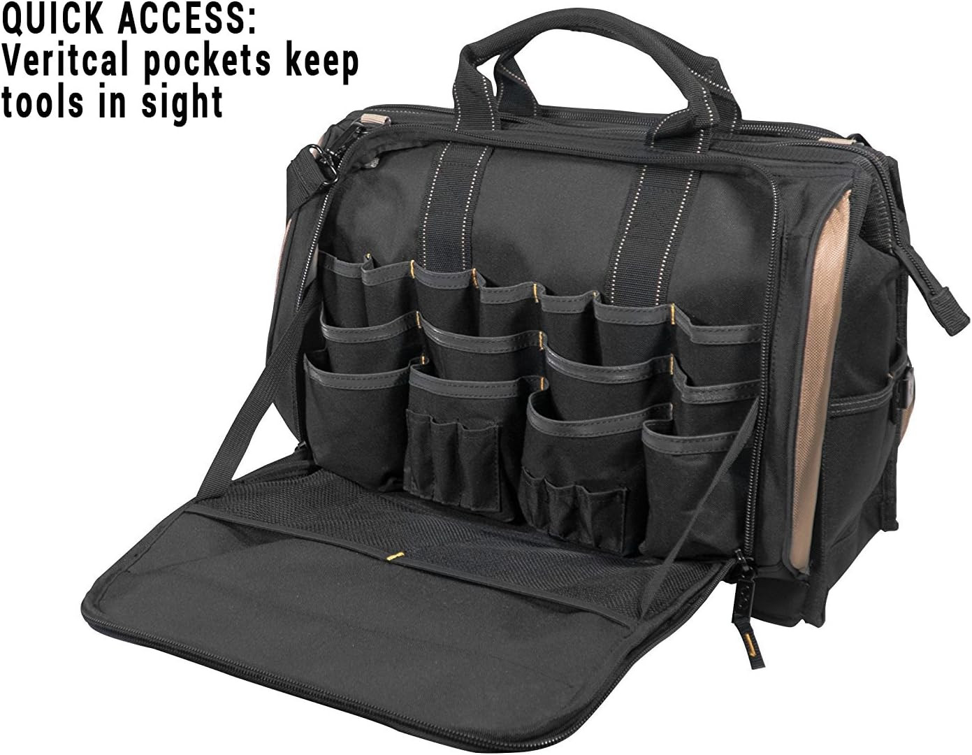 CLC 50 Pocket Tool Bag & Bigmouth Bag Combo – Perfect Storage Duo!