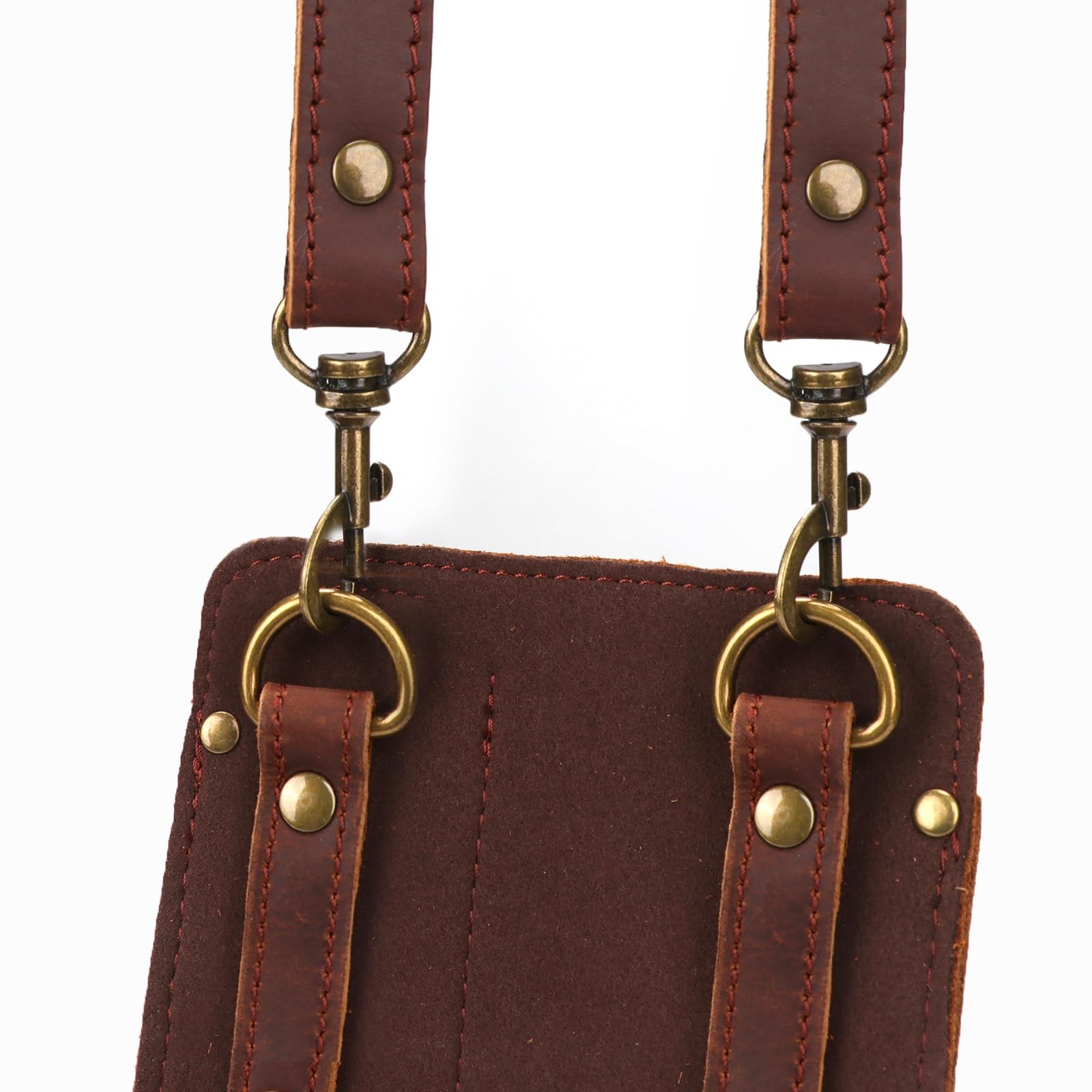 Tourbon Leather Florist Tool Waist Pouch Belt Garden Shoulder Crossbody Tools…