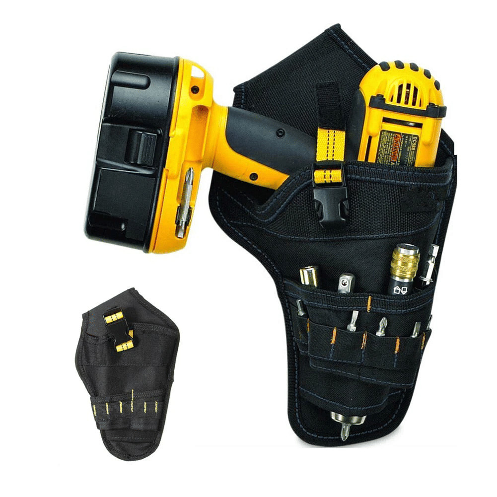 Durable Drill Holster with Multi-Pocket Tool Belt for Easy Access