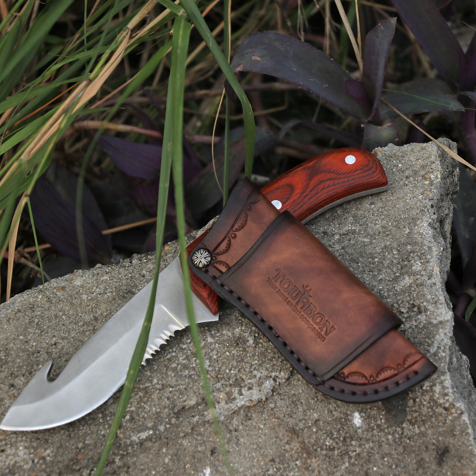 TOURBON 4″ Knife Blade Sheath Belt Holster Mini Pocket Folding Knife Protector