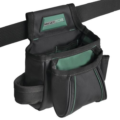 12 Pocket Handyman Poly Tool Belt Steel Hammer Holder Utility Pouch Storage