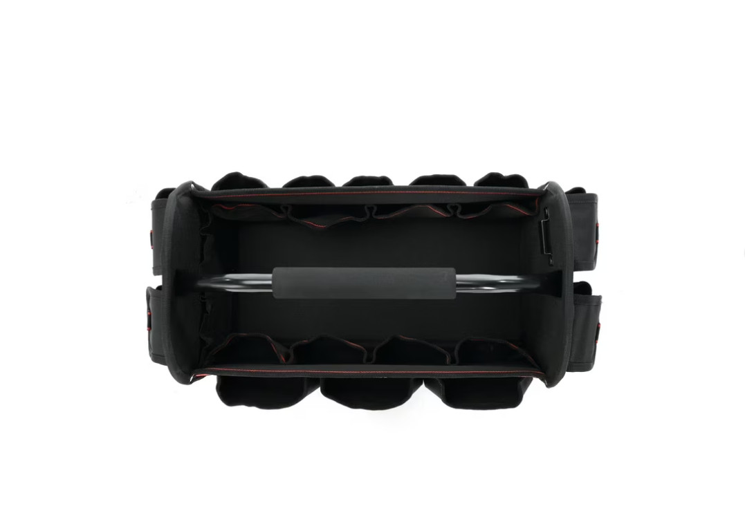 Hyper Tough 16-inch Open Top Tote with Soft Grip Handle