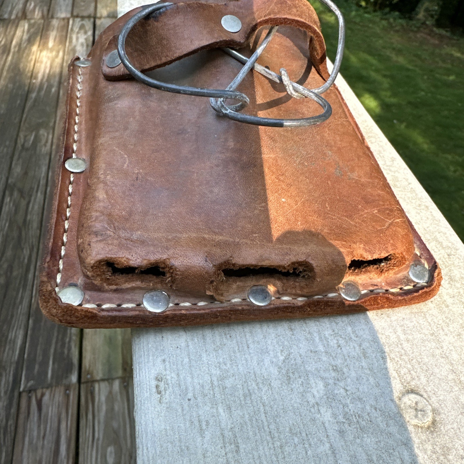 🔥Vintage Nicholas 409 Tool Pouch Leather, HIgh Quality Leather Free Shipping