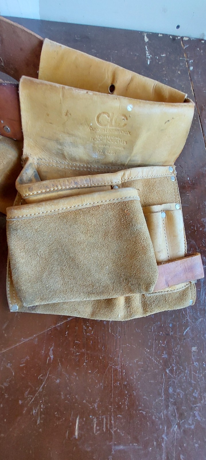 Custom Leather Craft CLC Professional Tool Pouch #428R