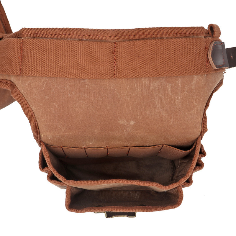Canvas Framer Tool Rig Belt Bag Carpenter Harness Pack Drills Pouch in Small