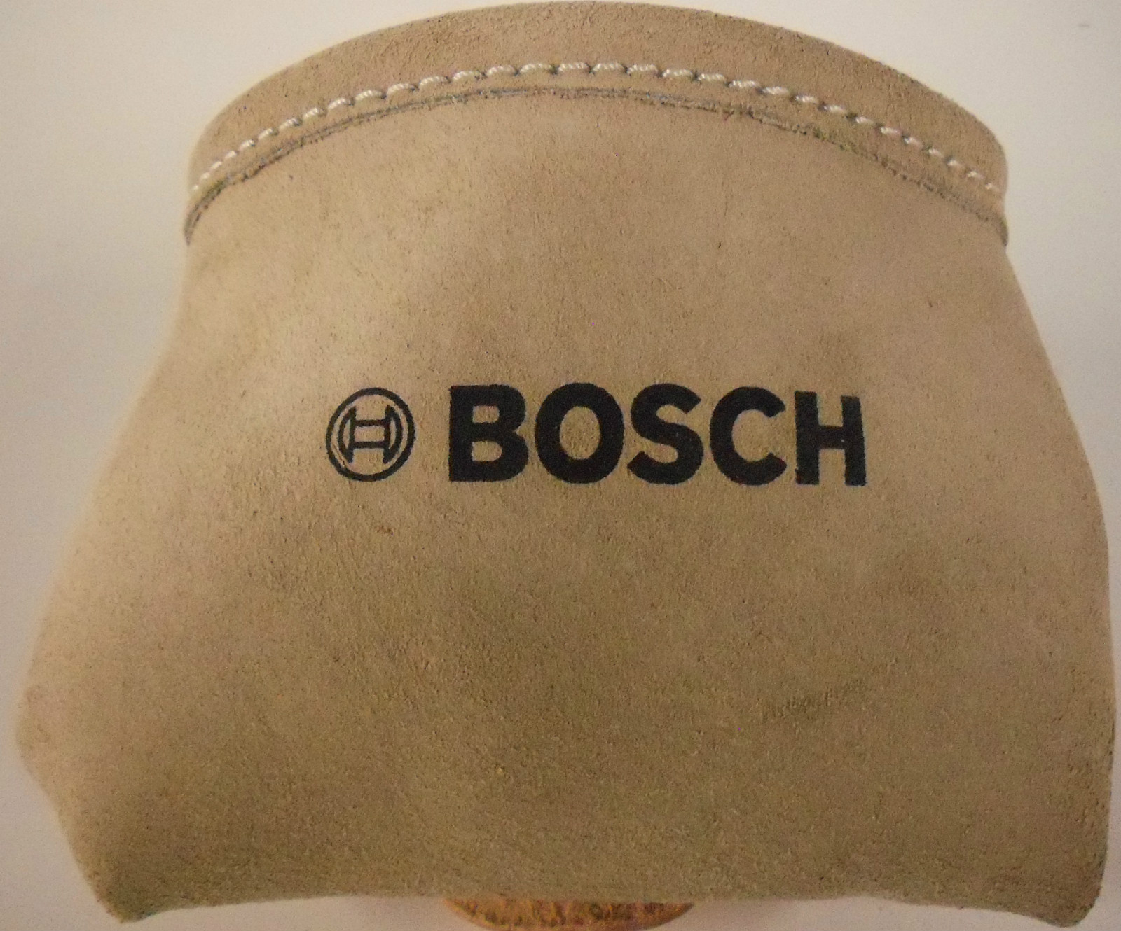 BOSCH Heavy Duty Beige Suede Leather Nail & Small Tools Pouch BO-039-CN