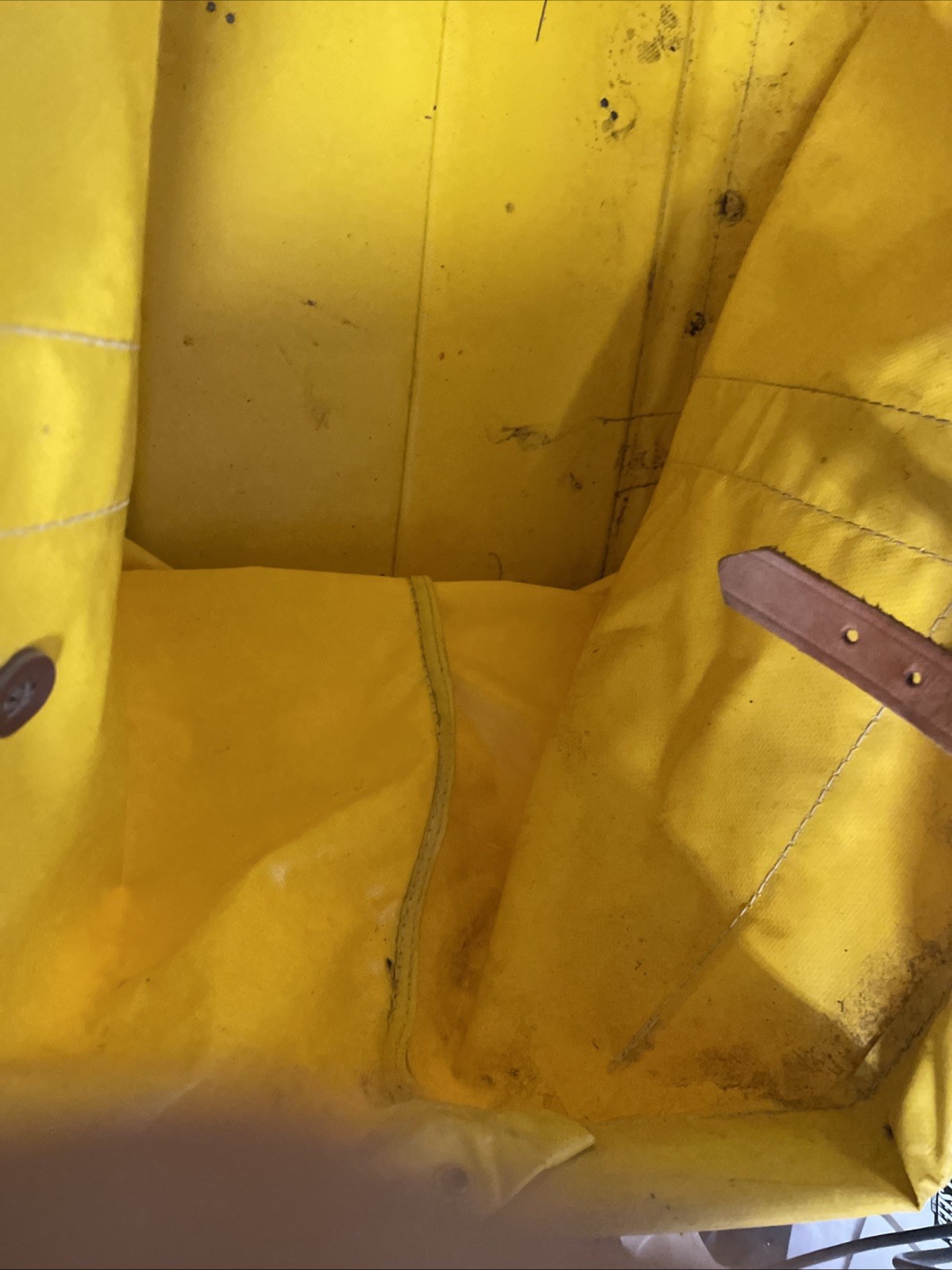 Bashlin Industries Yellow Vinyl Waterproof Tool Bag Extra Large 11DC