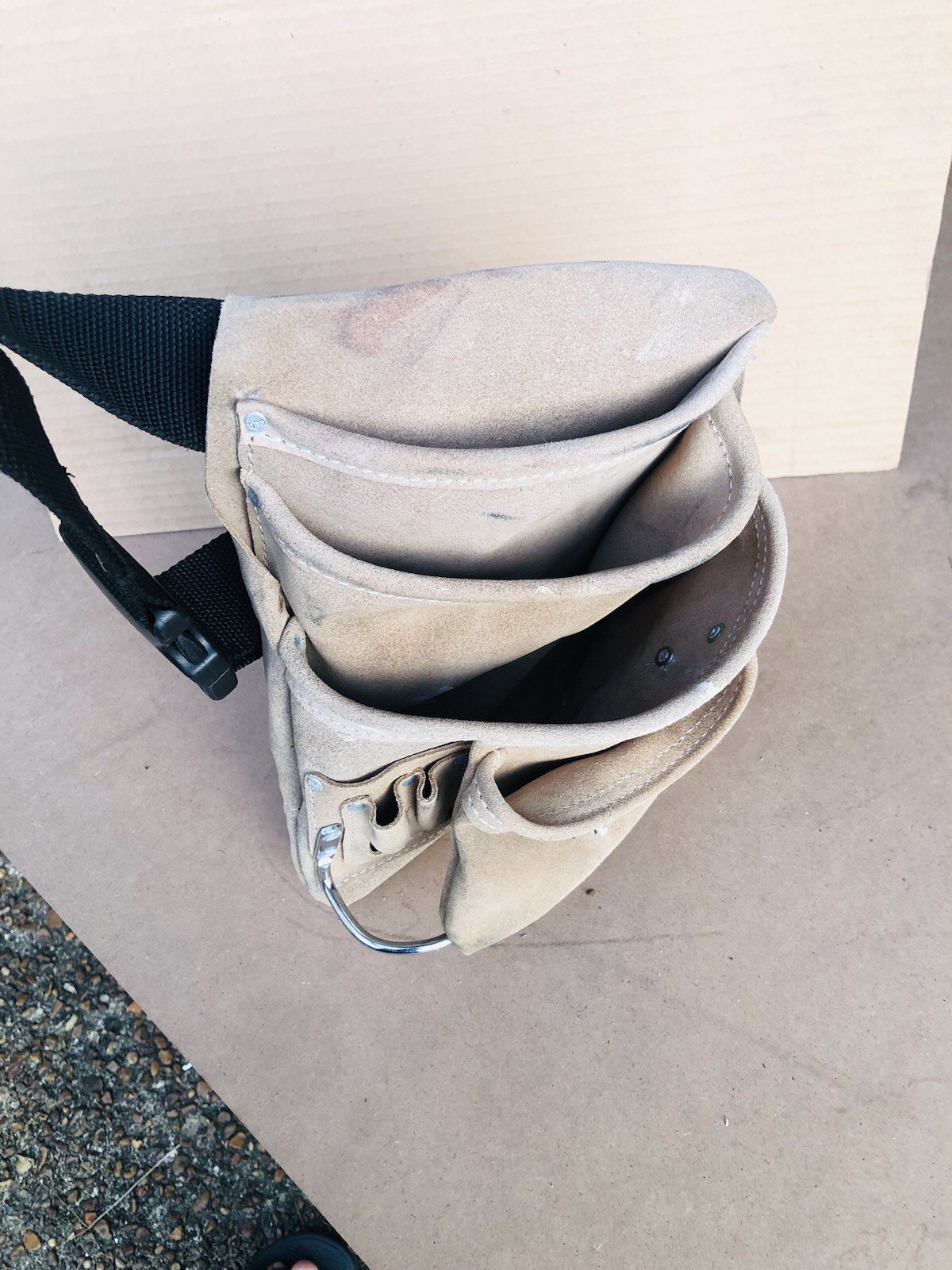 Tool Pouch CLC Work Gear 1923 X Leather, 10 Pockets