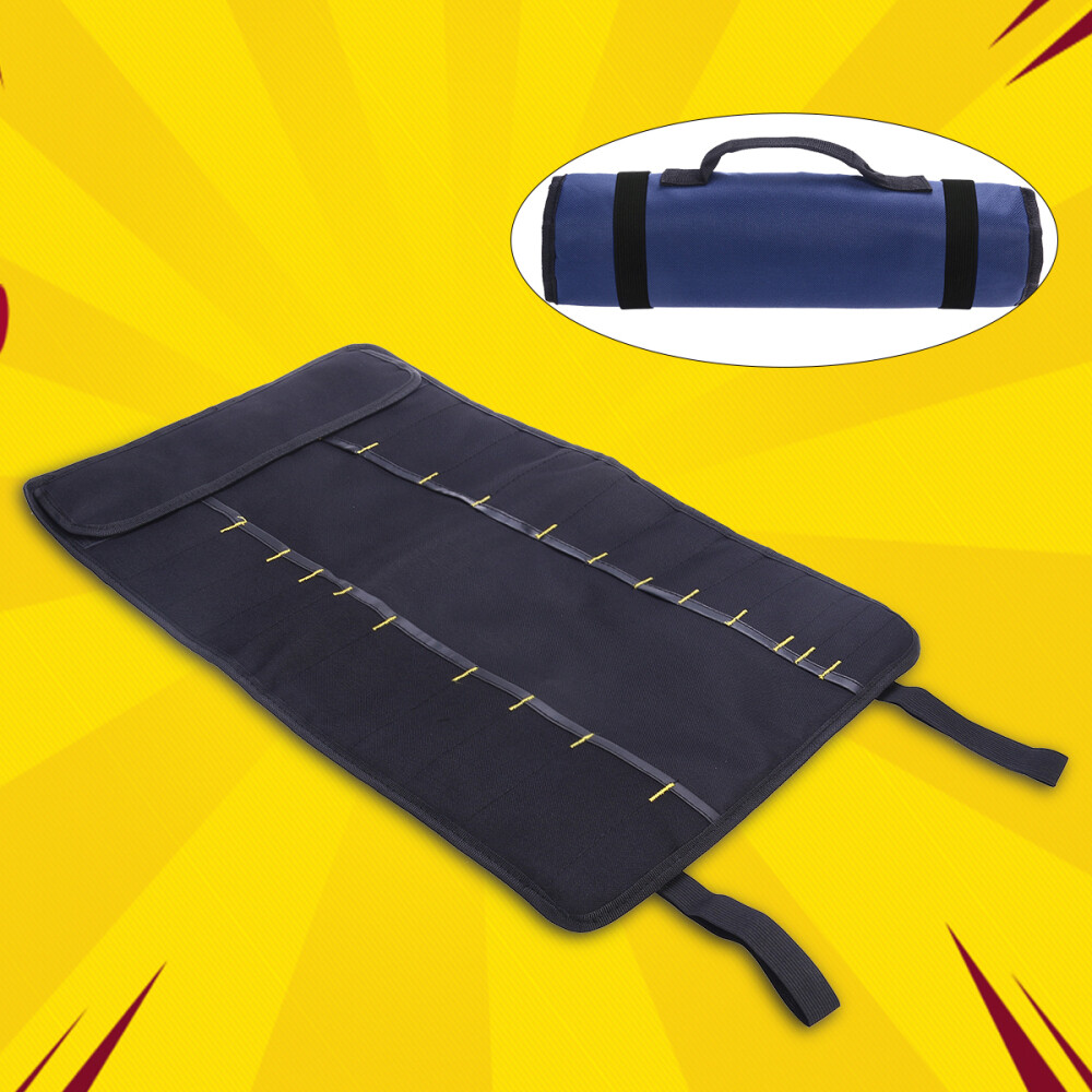 Tool Bags Men Canvas Wrench Pouch Mechanics Kit Pencil Case