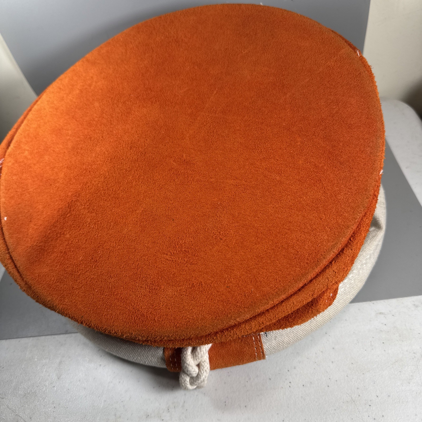 Voyager Round Canvas Bag NEW 4 Pockets Leather Reinforced HeavyWork Beach