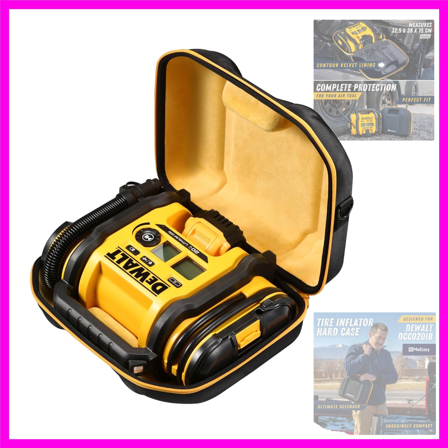 Hard Case, Protective Custom-Fit Padded Storage Bag with YKK Zippers, Form-Fi…