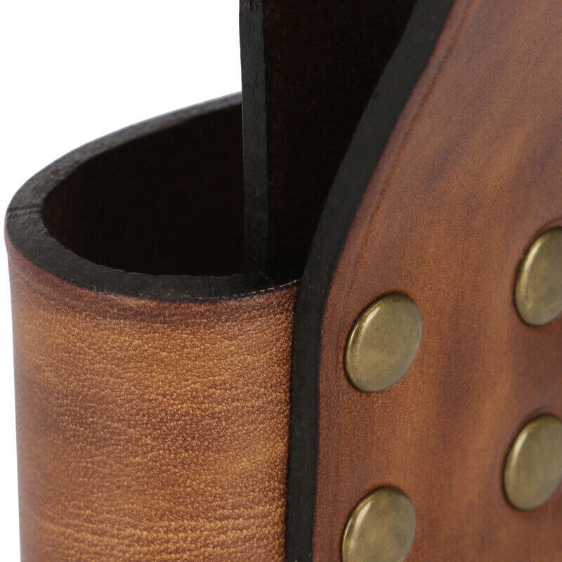 Real Leather Axe Handle Holster Hammer Holder Hatchet Tool Belt Pouch US