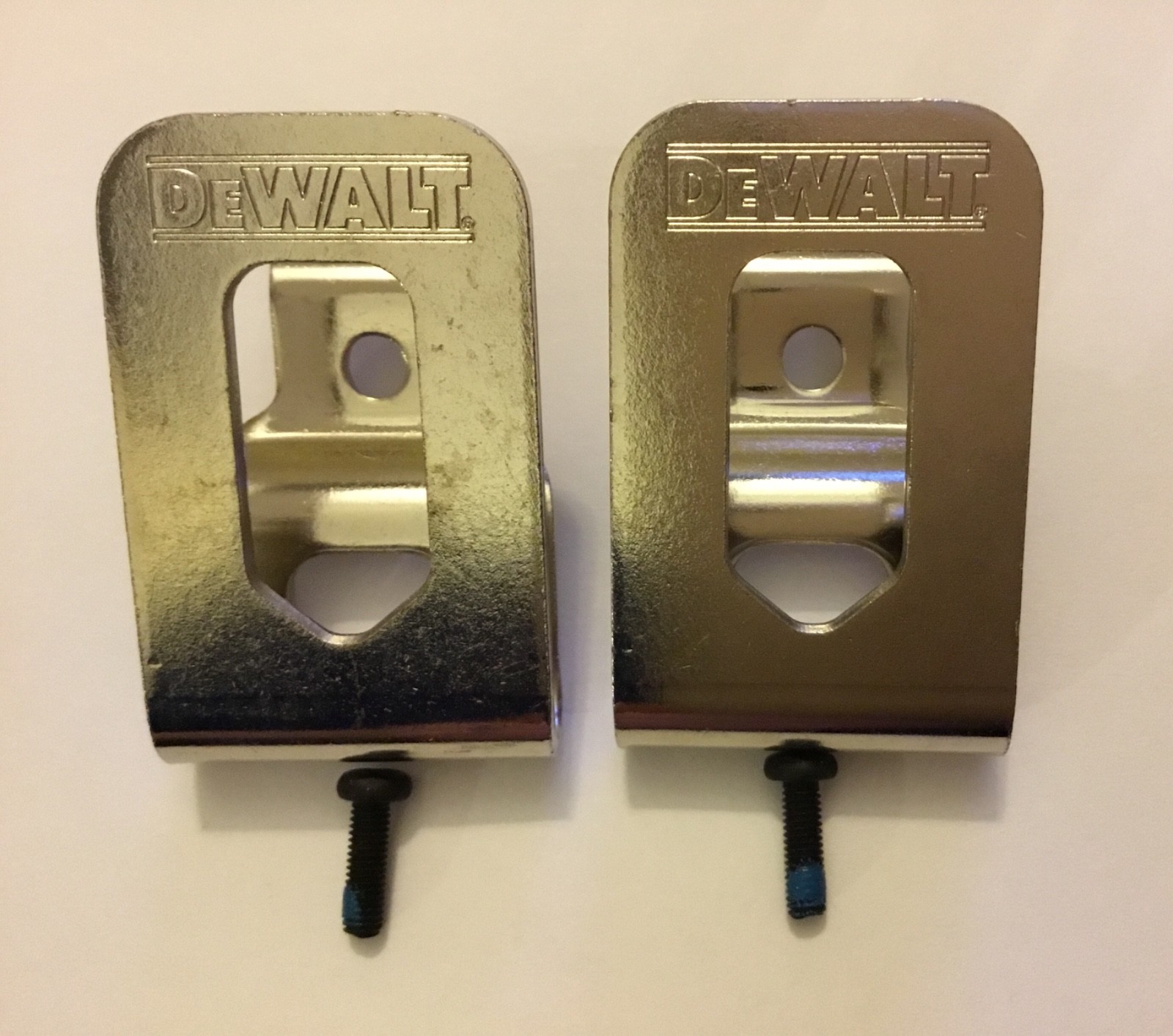 2 New Dewalt N268241 20V Belt Clips Hooks for DCF887, DCD996, DCF885, DCD771 etc
