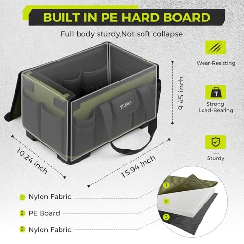 Green Heavy Duty Tool Bag 16″ – 46 Pockets – Electrician Tool Bag