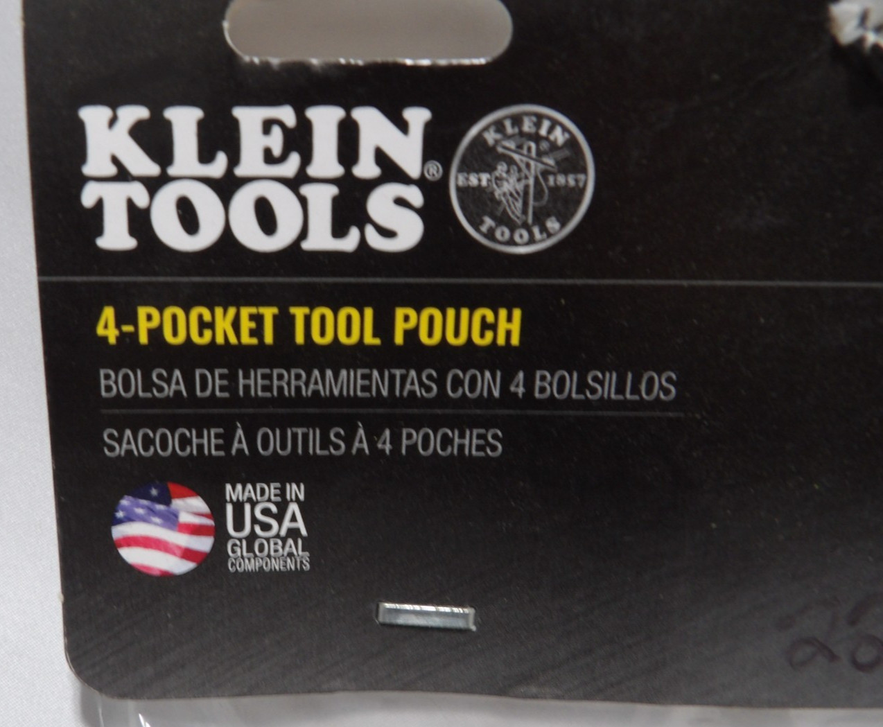 Set of Two- Klein 4 pocket tool pouch-#5119