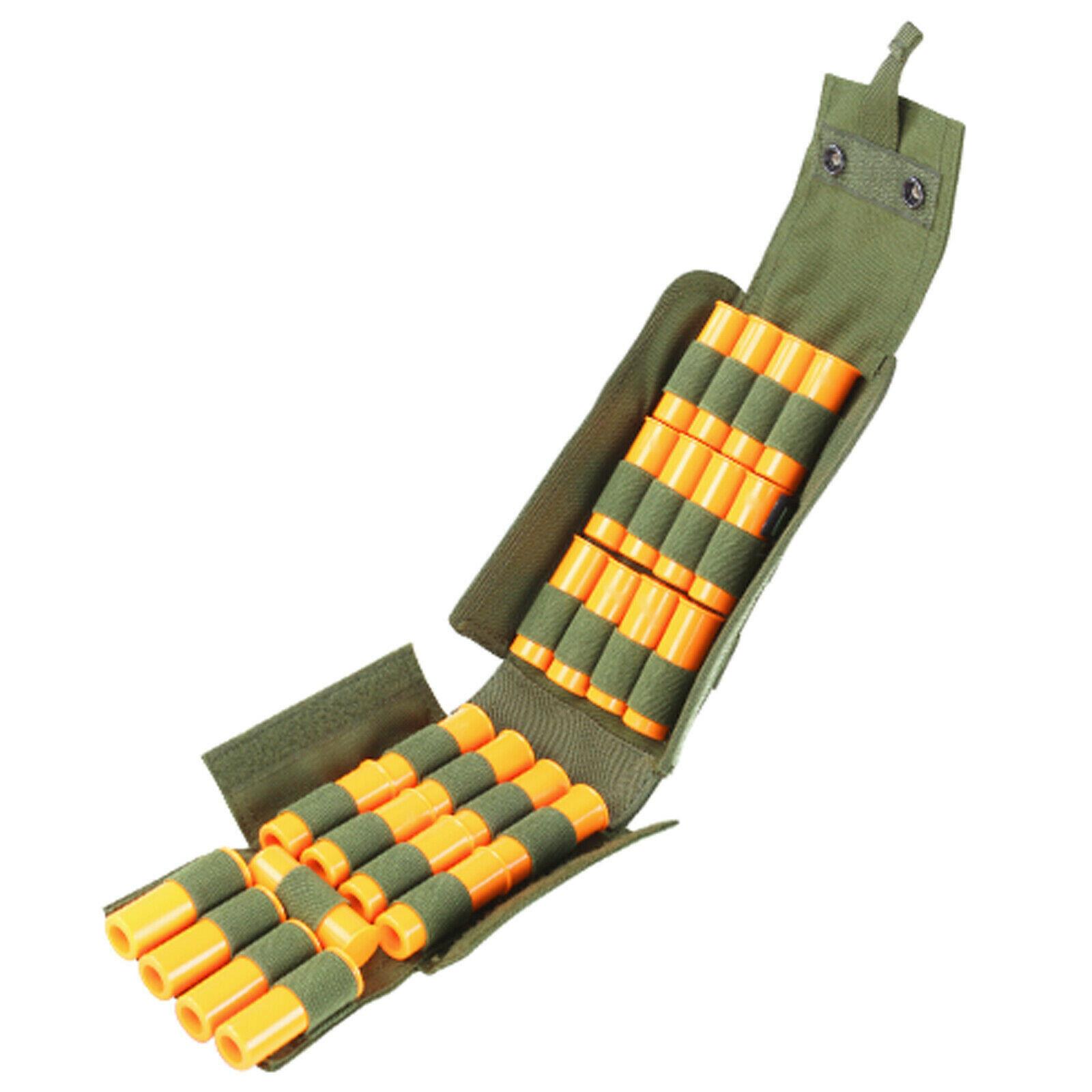 MOLLE 25 Round Tactical Reload Pouch Ammo Mag Magazine Carrier – OD GREEN