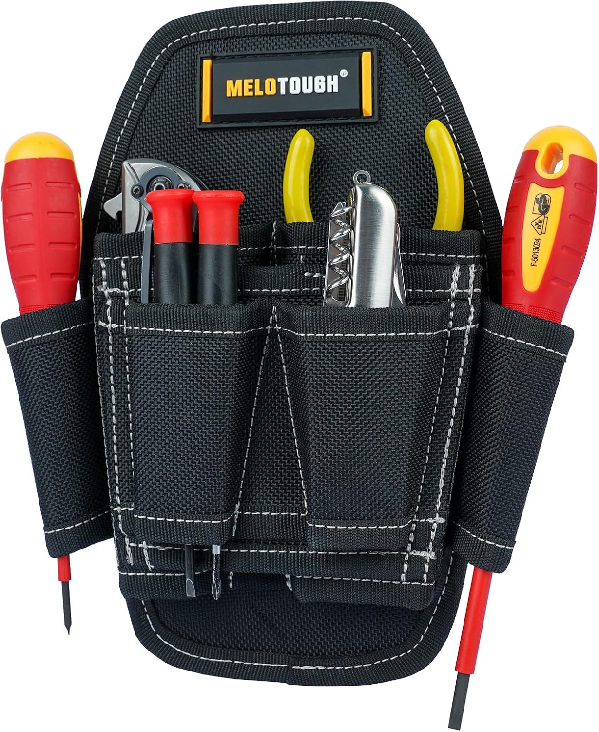 Small Tool Pouch with Belt Clip,Small Tool Holder Pouch, Min Work Organizer Tool