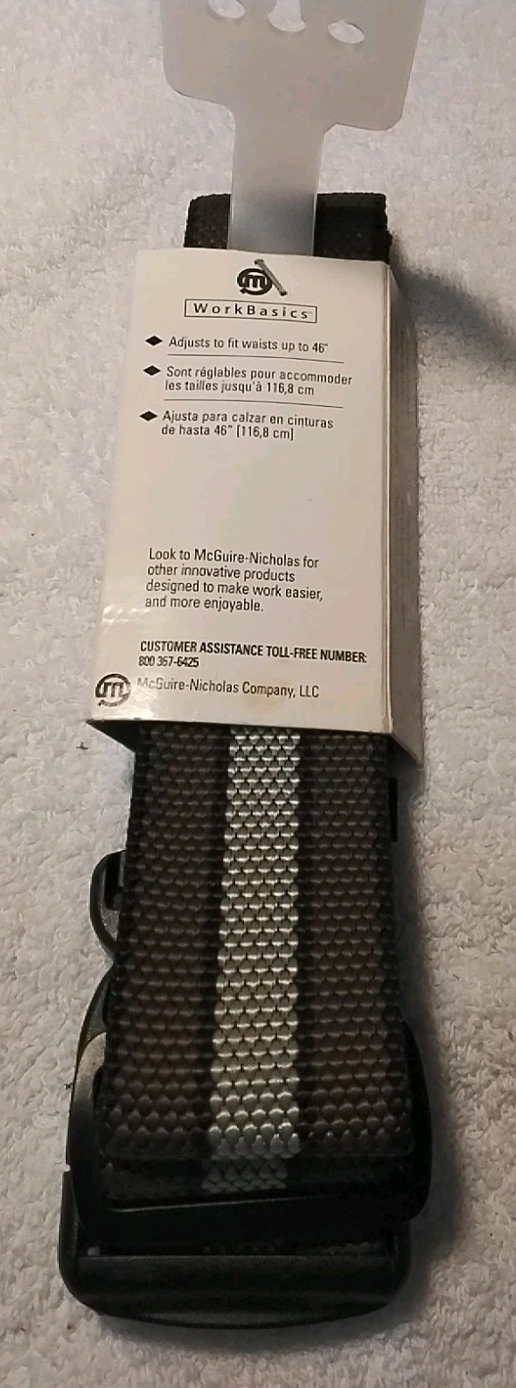 McGuire-Nicholas 506 NYLON WORK BELT 46″ WAIST MAX