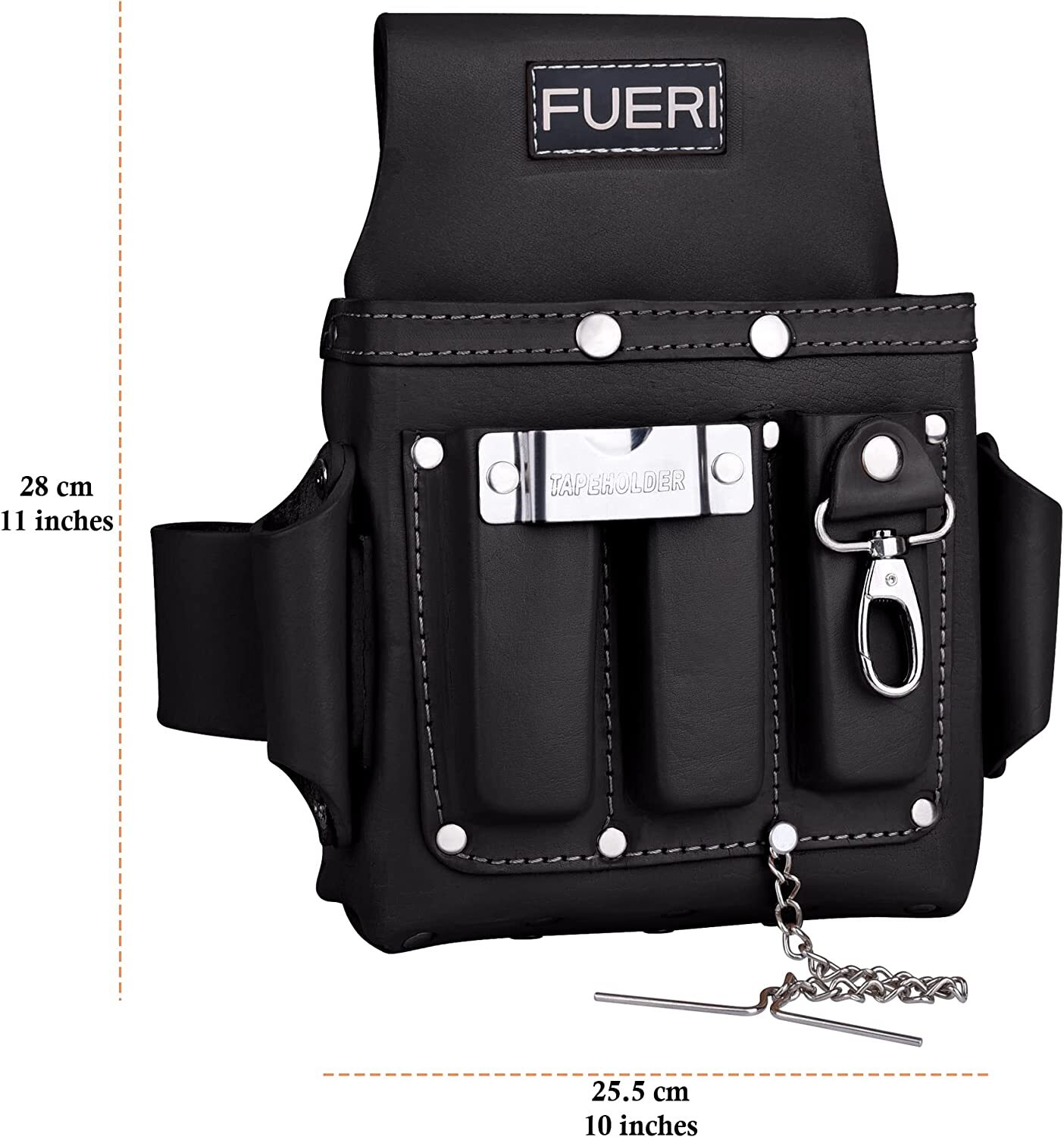 Leather Tool Pouch for carpenters Tool bag for electricians Framers electric