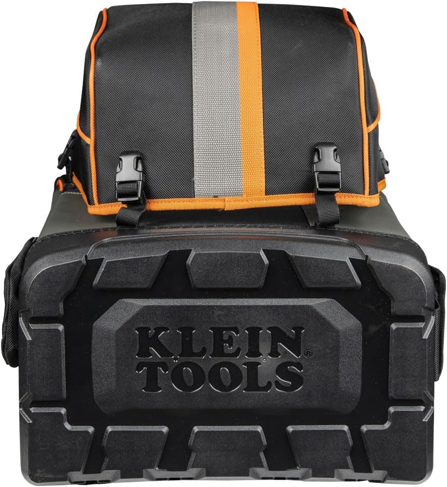 Fire Resistant Ironworker & Welder Backpack with 27 Pockets & Helmet Holder