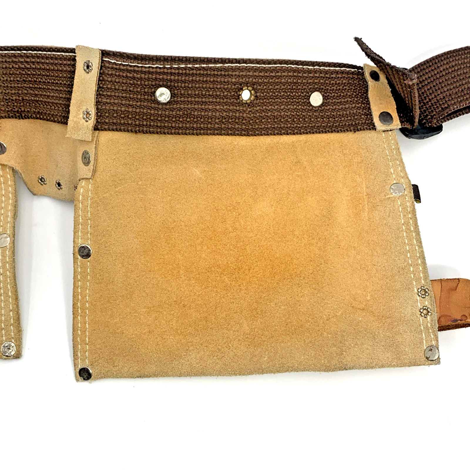 Professional Choice 1370X3 Genuine Leather Carpenter Tool Belt NOS New Old Stock
