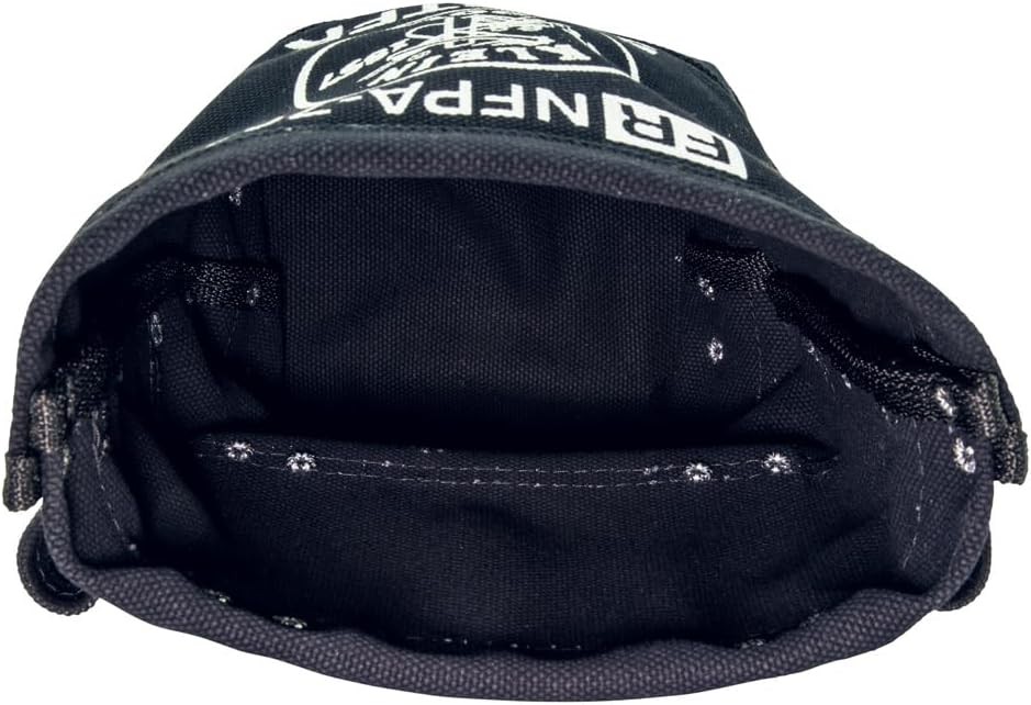 Klein Tools 5416TFR Tool Bag, Flame Resistant Canvas Bag for 1 Pack, Black