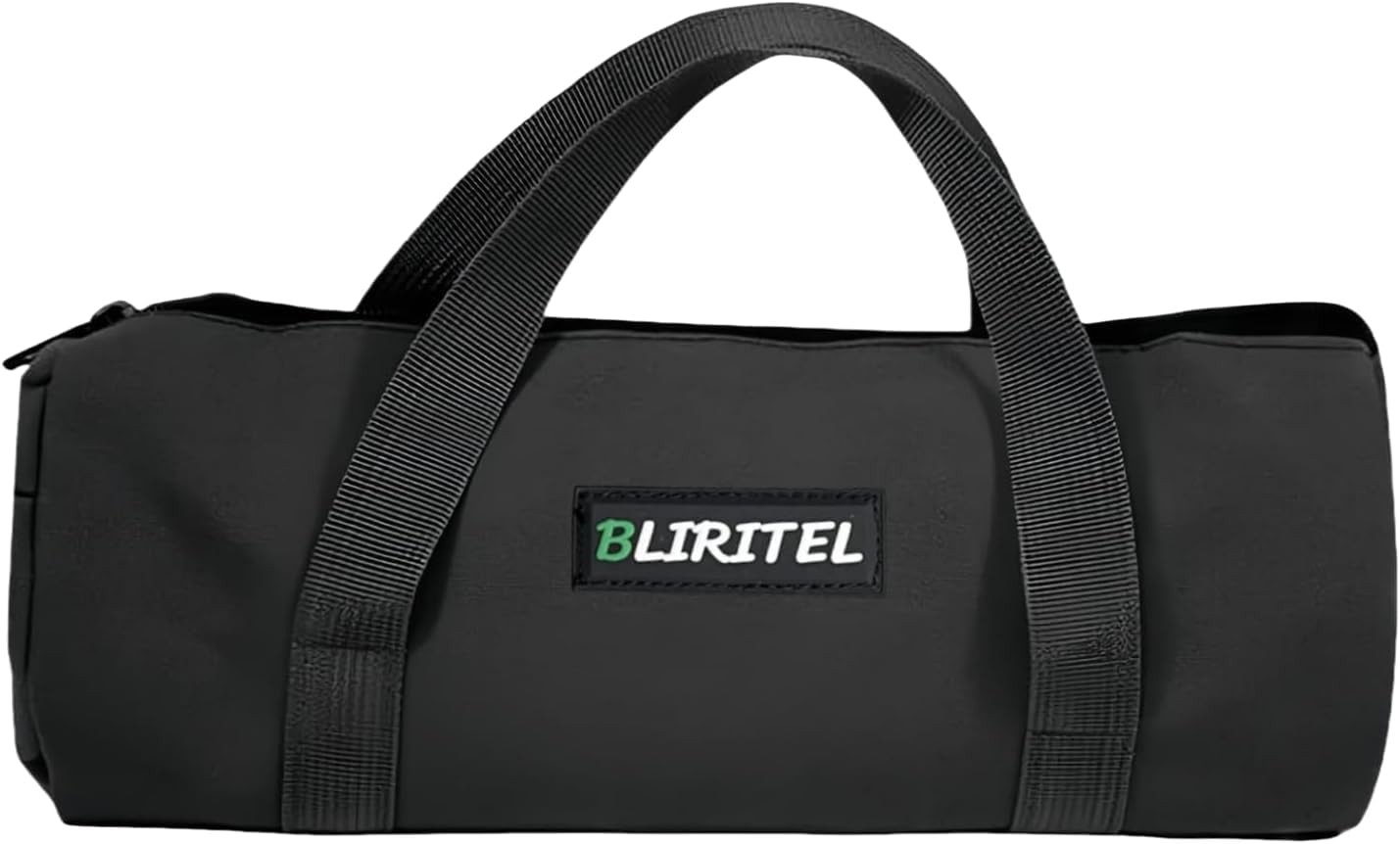 14 Inch Small Tool Bag for Men, Large Capacity Wide Mouth Tool Bag, Canvas To…