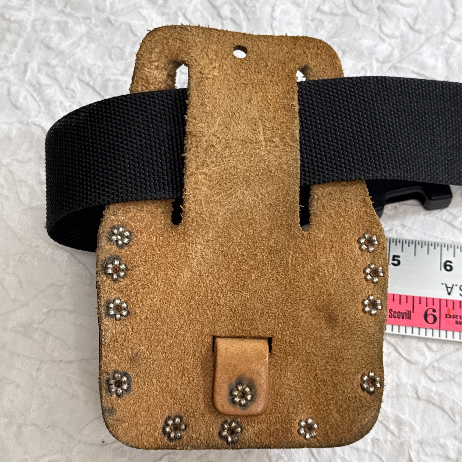 CRAFTSMAN LEATHER TOOL CARPENTER’S BELT POUCH W/BELT #940645 And #664 Lot